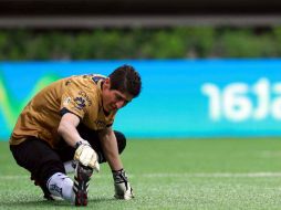 Alejandro Palacios de Pumas, durante juego de la semana 4 del Apertura 2011. MEXSPORT  /