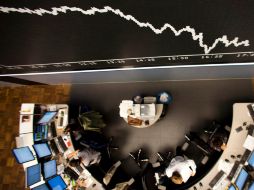 La Bolsa de Fráncfort terminó con un nuevo descalabro del 5.13%. AFP  /