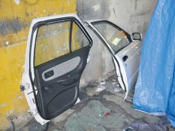 Los detenidos argumentan que dividían en partes los vehículos que otros miembros de la banda hurtaban. ESPECIAL  /