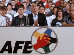 La huelga abarca hasta ahora las primera dos jornada de la temporada de la liga española. EFE  /