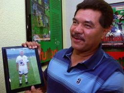 'Nacho' Flores fue estrella del Cruz Azul durante los años setentas y posteriormente apoyo de las fuerzas básicas. EL UNIVERSAL  /
