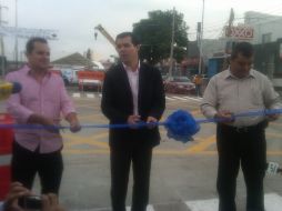 Autoridades inauguraron el señalamiento vial de un tramo en la recién repavimentada Circunvalación Agustín Yáñez  L FONSECA  /