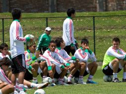 El equipo mexicano sigue su preparación en Bogotá pra los cuartos de final del Mundial Sub-20. MEXSPORT  /