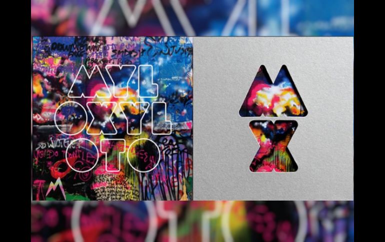 La portada del nuevo disco se caracteriza por los colores brillantes y las letras 'MX' en un costado. ESPECIAL  /