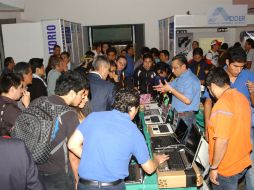 José Narro, inaugura la Feria de Útiles Escolares y Cómputo 2011. NTX  /