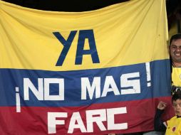 Miles de personas se han manifestado en contra de las FARC. REUTERS  /