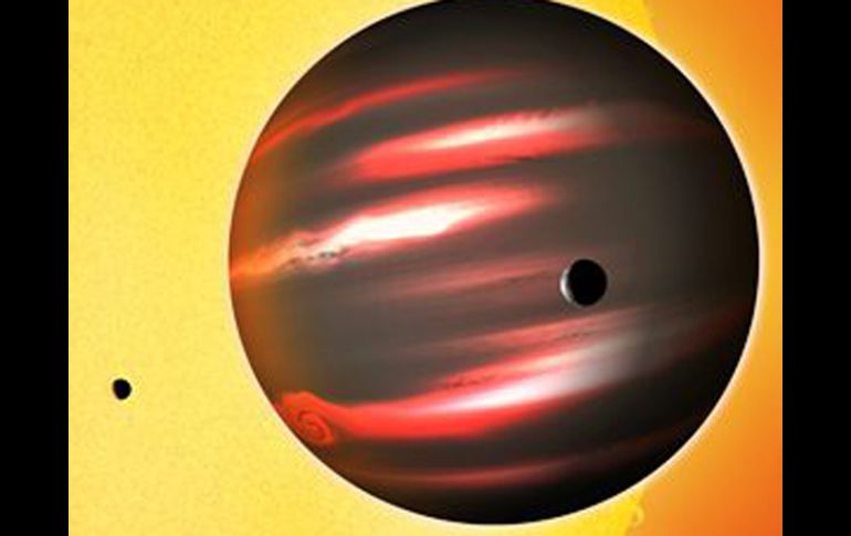 El TrES-2b fue clasificado como un gigante gaseoso, similar a Júpiter. ESPECIAL  /