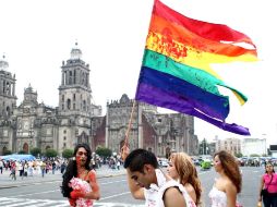 Marcha para exigirle justicia por el luchador Christian Sánchez. NTX  /