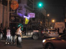 Se clausuraron al menos 30 negocios de table dance, bares y depósitos. NTX  /