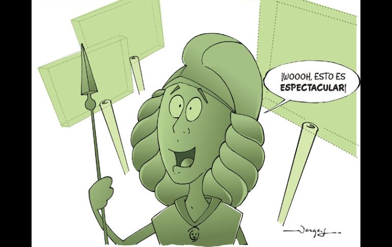 Cartón de Vargas.  /