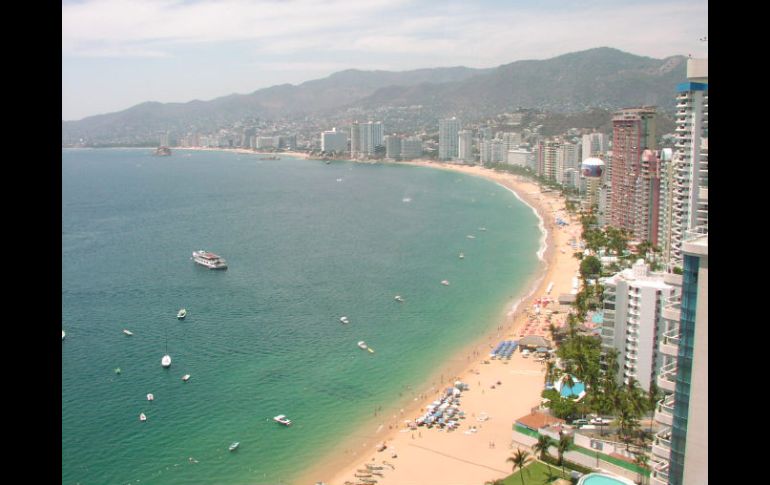 Acapulco es uno de los destinos turísticos preferidos de los extranjeros. ARCHIVO  /
