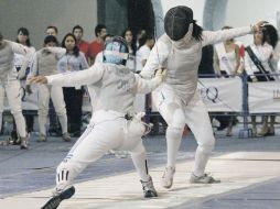 Nataly Michel, esgrimista jalisciense. MEXSPORT  /