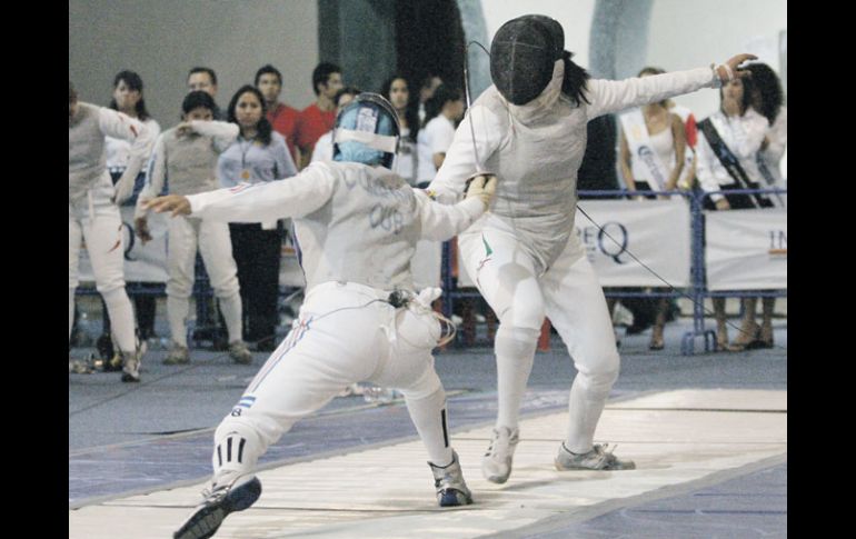 Nataly Michel, esgrimista jalisciense. MEXSPORT  /