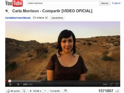 'Lo digital me ha ayudado muchísimo, realmente vivo de la onda digital' dijo Carla Morrison. ESPECIAL  /