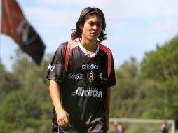 Jesús 'Chiqui' Meza, del Club Atlas, no asistió al entrenamiento de esta mañana. EL INFORMADOR  /