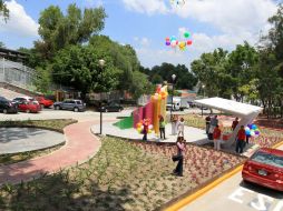 El mejoramiento del andador se dio en un tramo cercano a los dos kilómetros lineales de la avenida Pablo Neruda. A. CAMACHO  /