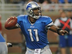 Daunte Culpepper tenía 11 temporadas jugadas con cuatro equipos distintos, entre ellos los Leones de Detroit. ESPECIAL  /