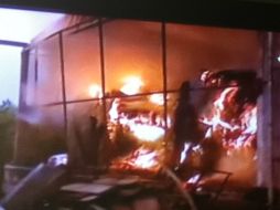 El territorio alcanzado por el fuego fue de una hectárea. ESPECIAL  /