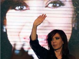 Cristina Fernández obtuvo en las elecciones primarias el 50.07 por ciento de los votos. REUTERS  /