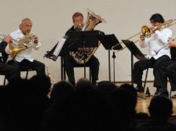 Utilizaron instrumentos de viento como la trompeta, el corno francés y la tuba. ESPECIAL  /