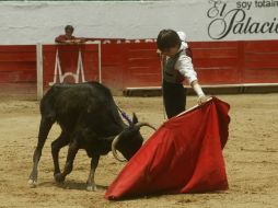 Imagen de la lidia llevada a cabo en la Nuevo Progreso. E. FLORES  /