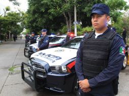 Guadalajara puso en operación 60 patrullas más que participarán en la estrategia de vigilancia de los Juegos Panamericanos. M. FREYRÍA  /