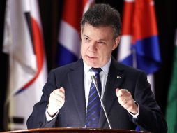 Santos llegará hoy por la noche a Buenos Aires, para iniciar el día de mañana las reuniones pactadas. EFE  /