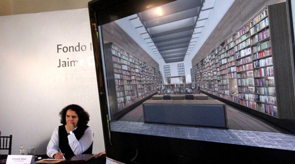 La titular del organismo, Consuelo Sáizar, informó que el acervo incluye firmas de autores de México y el mundo. EL UNIVERSAL  /