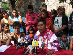 Frente a varios medios, representantes de los artesanos manifestaron inconformidad por decisiones del ayuntamiento. S MALDONADO  /