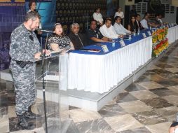 Al evento asistió el secretario de Seguridad Pública de Jalisco, Luis Carlos Nájera. ESPECIAL  /