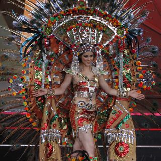 Eligen traje típico ''Diosa de plata'' para la ganadora de Nuestra Belleza 2011