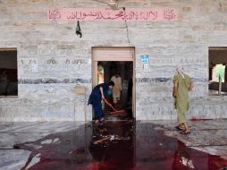 Las autoridades sospechan que la explosión fue detonada por un atacante suicida. AFP  /