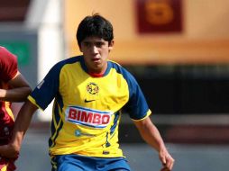 Renato González fue separado del plantel de las Águilas del América por llegar ebrio al entrenamiento. MEXSPORT  /