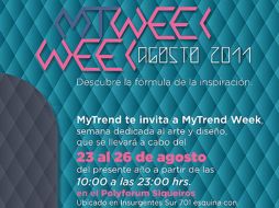 Los temas que serán expuestos en la muestra son moda, música, diseño industrial, arquitectura y fotografía entre otros. ESPECIAL  /