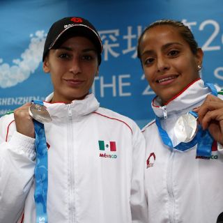 Paola Espinosa y Tatiana Ortiz se cubren de plata