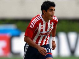 El delantero rojiblanco, Jesús Enrique Sánchez, aseguró que su objetivo es mantener la titularidad. MEXSPORT  /