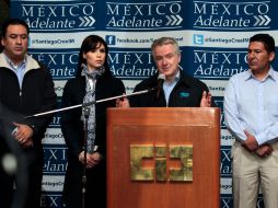 Santiago Creel insiste en que debe de acotarse el número de aspirantes a la candidatura del PAN a la Presidencia. A. GARCÍA  /