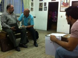 Ensayo de la obra Cosmética del enemigo, dirigida por Ricardo Delgadillo. ESPECIAL  /