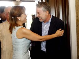 La publicación, en su red social, fue a unas horas de haberse reunido, por separado, con Creel y Josefina Vázquez  Mota. NOTIMEX  /