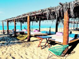 Baxar. Hotel eco-boutique con diseños artesanales. Su club de playa dispone de camas colgantes en la playa. EL UNIVERSAL  /