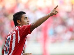 Marco Fabián abrió el marcador para el Guadalajara al minuto 28. E. PACHECO  /