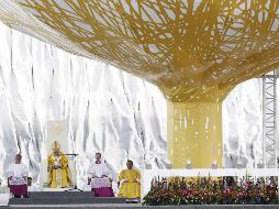 Vista general de la misa de clausura de la XXVI Jornada Mundial de la Juventud. EFE  /