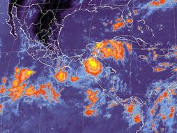 Ayer sábado la tormenta Harvey tocó tierra en Belice. NOTIMEX  /