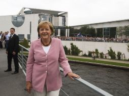 Angela Merkel pide una mayor cooperación por parte de los integrantes de zona euro. REUTERS  /