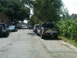 Hasta el lugar de los hechos, arribaron elementos de la policía de Zapopan para iniciar la investigación del caso. O. RUVALCABA  /