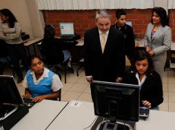 El mandatario Emilio González celebró que para este año se tenga un presupuesto importante para educación. S. NÚÑEZ  /