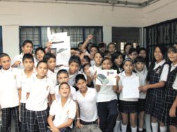 Los niños de la escuela Severo Díaz, turno vespertino. M. SEVILLA  /