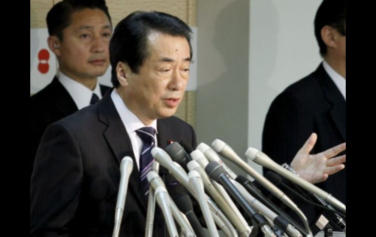 El primer japonés, Naoto Kan. EFE  /