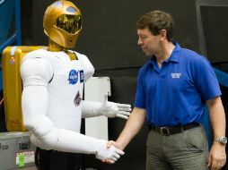 El robot humanoide de la NASA finalmente despertó en el espacio. AP  /