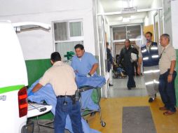 La víctima logró ser trasladada a un hospital en el que perdió la vida. O. RUVALCABA  /